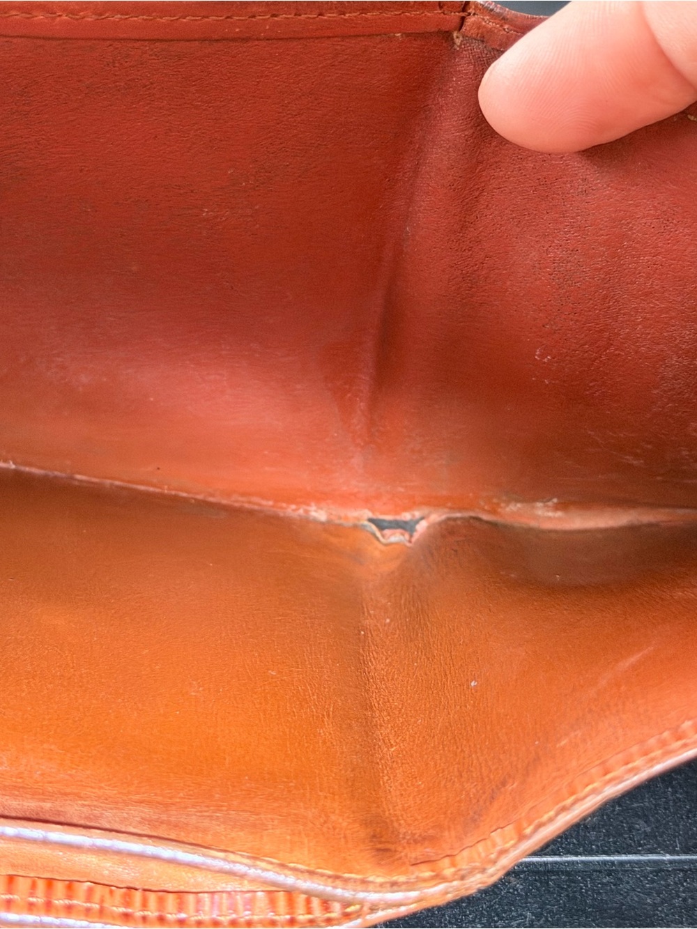 Louis Vuitton Brown Epi Leather Compact Wallet - Picture 3 of 16